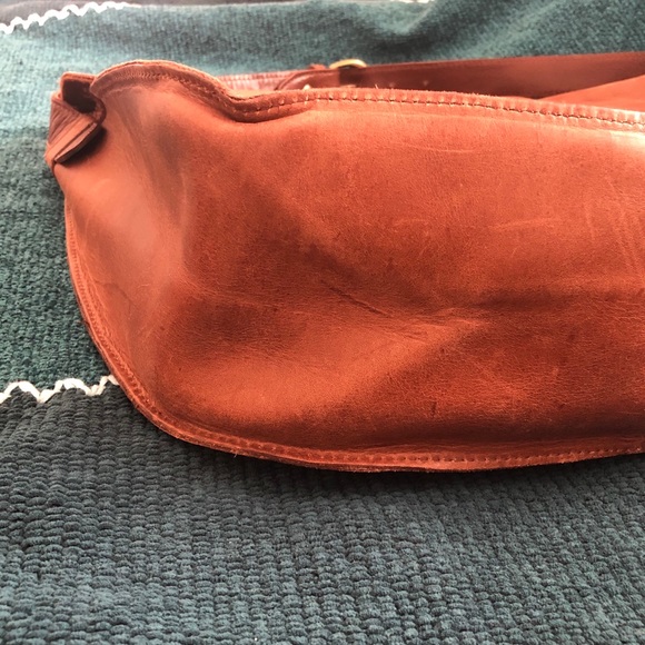 Brown Leather J Crew Saddlebag - Picture 4 of 10